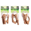 YöL Single Bamboo Pet Dog Chew Toy Strong Durable Dental