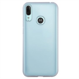 INSTACASE Funda Compatible con Moto E6 Plus Transparente, Protector Uso Rudo, Case a Prueba de Golpes Antigolpes TPU