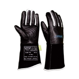 [Weldas] SOFTouch™ Premium TIG Welding Gloves for Precision Welding, 3D Tubular Internal Fingers, Unique COMFOflex® Lining Palm, 10-1050M, Black, Medium
