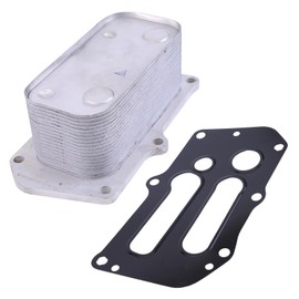 Slakerbe Engine Oil Cooler Kit With Gasket,0412 4263 0412-4263 04124263 Oil Cooler fit for Deutz Engine D2.9 TD2.9 TCD2.9 TCD3.6 TCD3.6L4