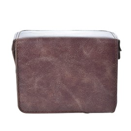 Rieibi ZV1 Case - Vintage PU Leather Camera Case for Sony ZV1 ZV-1 DSLR Camera, coffee, Camera case