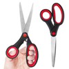 Left Handed Scissors for Kids Student, 8 Inch Lefty Scissors