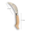 Folding Scythe Weed Garden - Scythe Grass Saw 12" -