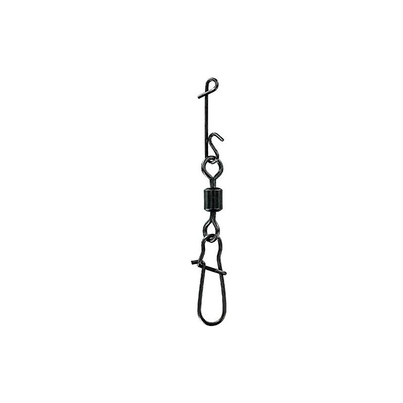 Jenzi Set: 2 Packs (10 Swivel Carabiner) Knotless Connector with