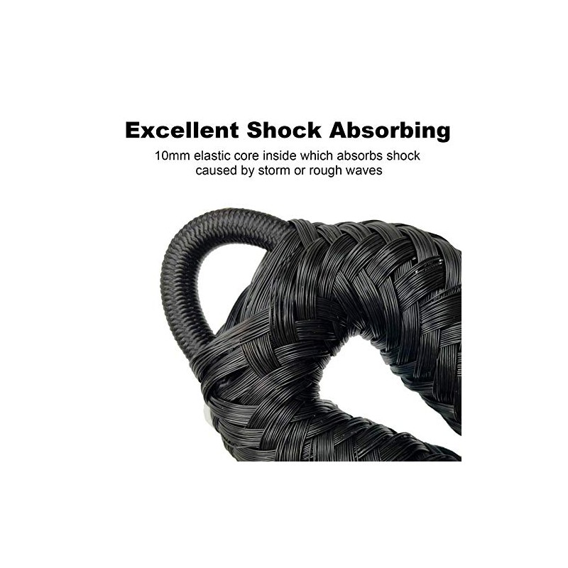 4 Feet Bungee Dock Line Mooring Rope with Stainless Steel