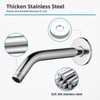 Cobbe Shower Arm with Flange and Teflon Tape, 6-Inches Wall