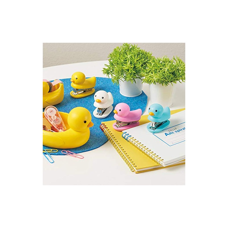 Setocraft Stapler Duck Yellow Stapler Height: Approx. 2.4 inches (6.2