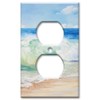 Art Plates Brand Electrical Outlet Wall/Switch Plate - Beach Painting