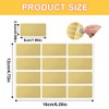 QEQSHQO Pack of 120 Labels Scratch Stickers Scratch Off Sticker