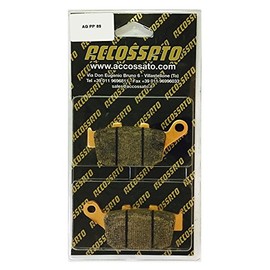Accossato Bremsbelag agpp89st, Honda > CBR 250 RJ, 250 (1988)