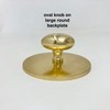 Solid Polished Brass Cabinet Knobs and Handles, I00% Brass (38mm