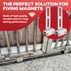Terixe 2 Pack Magnetic Limit Switch Holder for Sliding Gate