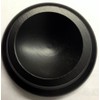 Grand Piano Hardwood Wheel Coasters Caster Cups 3 Black Satin