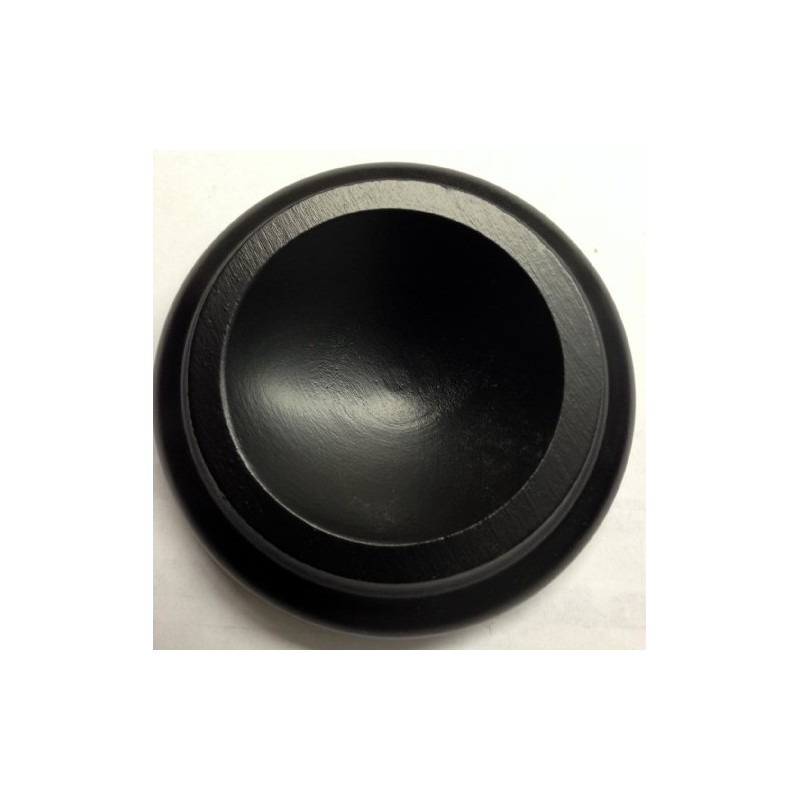 Grand Piano Hardwood Wheel Coasters Caster Cups 3 Black Satin