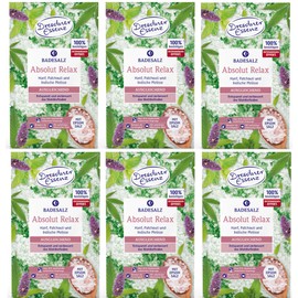Dresdner Essenz Absolut Relax Bath Salts 6 x 60 g Pack of 6
