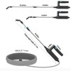 Battery Powered Sprayer Wand,Electric Plant Sprayer Telescopic Watering Wand with