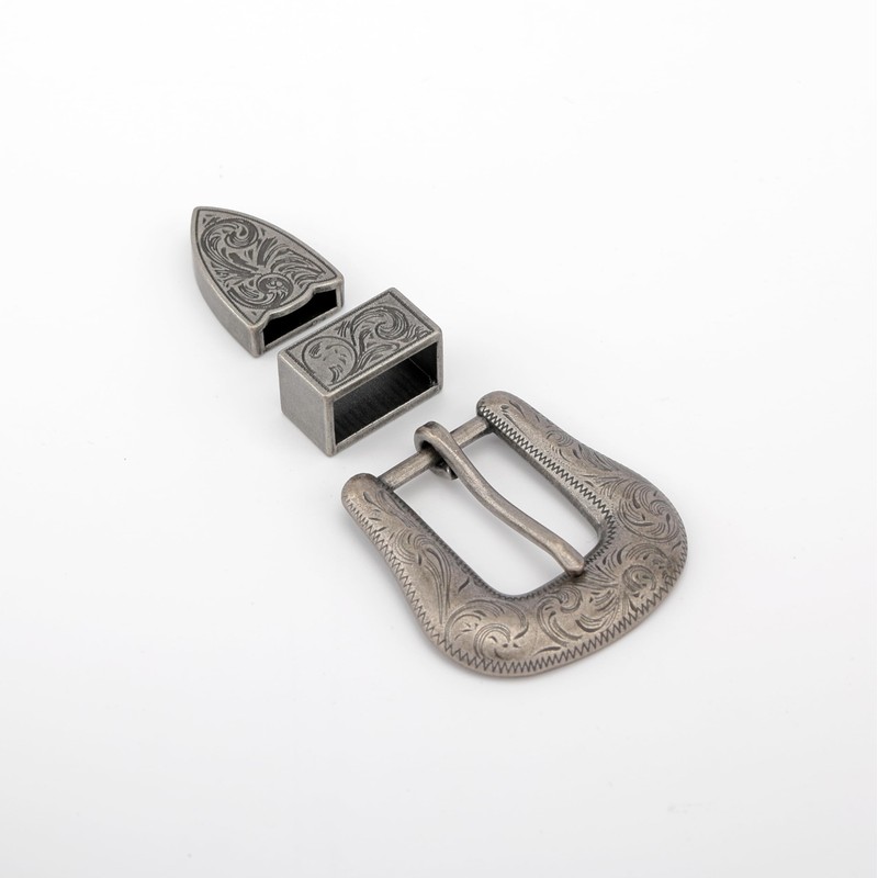 kokungkuan Men's Arabesque Ranger Buckle for Belt, Width 1.0 -