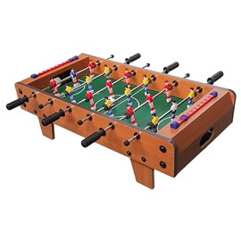 NOVAKA Mesa de Futbolito, Mini Futbolín para Niños y Adultos, Juego de Puzzle de Fútbol Portátil, Incluye Pelotas y Accesorios, Fácil de Montar, Iideal para Salas de Juegos, Hogares y Oficinas