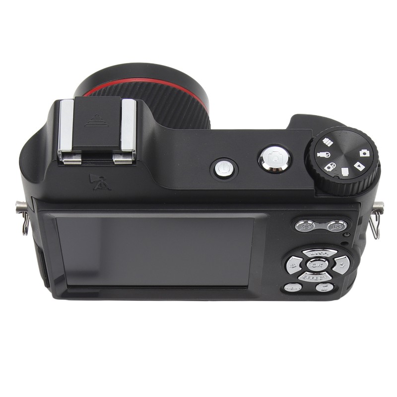 4K Digital Camera 48MP Manual Focusing Retro Anti Slip Pattern