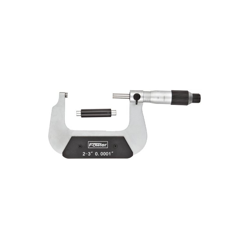 Fowler 52-229-203-0, Swiss-Style Outside Micrometer with 2-3" Measuring Range