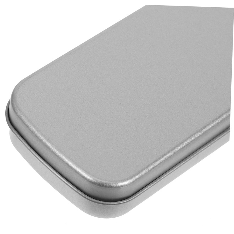 STOBOK 3 Pieces Metal Tin Box Durable Storage Box for