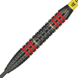 TARGET Darts Dimitri Van den Bergh Brass Steel Tip Darts Set – 22G Steel Tip Dart, Dream Maker Player Edition Dart Set, Dart Flights, Shafts & Dart Case Included | Professional Dart Accessories