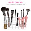 Baluue Lipstick Organizer, Home Lipstick Display Container, -Grid Acrylic Lipstick