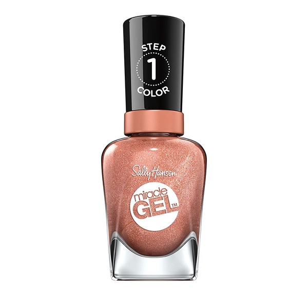Sally Hansen Miracle Gel Nail Polish, Terra-Coppa, 0.5 Ounce