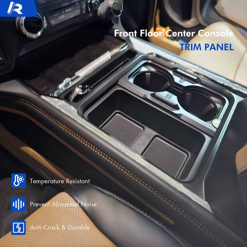 Front Center Console Trim Panel Instrument Compatible with Ford