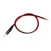 sourcing map 20Pcs 2mm Pre Wired LED, Warm White DC6-12V