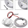 Bkinsety 4 Pack LED Boat Light 12V Round Marine Lamp