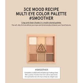 [3CE] 3CE MOOD RECIPE MULTI EYE COLOR PALETTE #SMOOTHER 8.0g