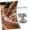 Operitacx 2pcs Table Vise with Suction Cup Rotating Workbench Clamp