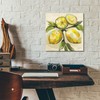 Epic Art 'Lemons On Cream' by Jeanette Vertentes Acrylic Glass