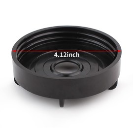 Anbige Replacement Parts Stainless Steel Blade With Jar Bottom Cap and Rubber O Ring Gasket, Compatible with Oster Pro 1200 Blenders