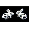 Arranview Jewellery Rabbit Stud Earring - 925 Sterling Silver