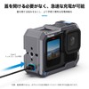 TELESIN Aluminum Alloy Cage for GoPro 13/12/11/10/9, Protective Frame Compatible