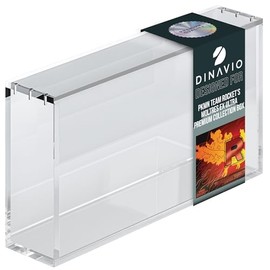 Dinavio Crafthouse Acrylic Display Case for Team Rocket's Moltres ex Ultra-Premium Collection UPC with Magnetic Lid 8 + 5mm Acrylic with 5x3mm Magnets - Compatible with Moltres UPC (Moltres UPC Case)