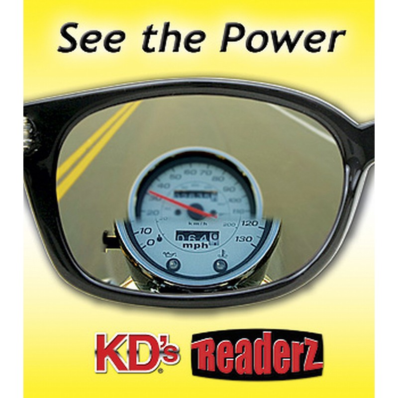 KD's Readerz Smoke Glasses Bifocal Readers Sunglasses 1.50 28150 by