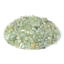 Justinstones Natural Green Prehnite Polished Chips Crushed Tumbled Stone Crystal Healing Embellishments 100 Grams
