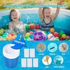 MUWOOB Above Ground Pool Skimmer with 5 Pool Skimmer Socks,