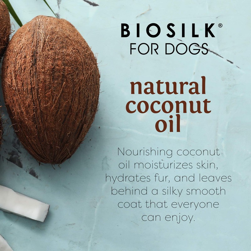 BioSilk for Dogs Silk Therapy Conditioner with Coconut Oil |