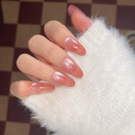 Item Shop Nail Art Nail Tip Set, 1 Set, Design 007 / 잇템샵 네일아트 네일팁 세트, 1세트, 디자인007