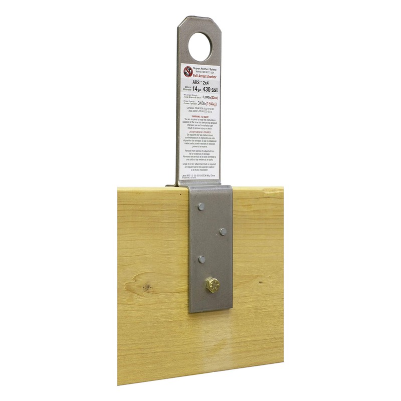 1022 Super Anchor Safety ARS 2 x 4" Fall Arrest