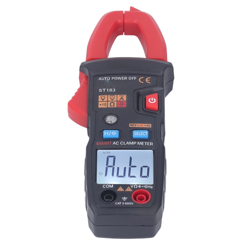 Digital Clamp Meter Multifunctional AC DC Voltmeter Smart Auto NCV