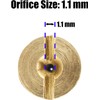 RIDGE WASHER 1.1 mm Foam Cannon Orifice Nozzle, Universal Thread
