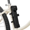 Retrospec Fortitude Folding Bike Lock - Heavy Duty Anti-Theft, 5mm
