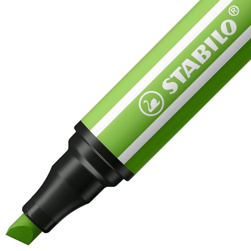 Premium Fibre-Tip Pen with Chisel Tip - STABILO Pen 68