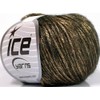 Rock Star, Gold, Black, Metallic Shine, Soft Nylon Merino Wool