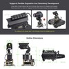 Waveshare 360° Omnidirectional High-Torque 2-Axis Expandable Pan-Tilt Camera Module, Compatible